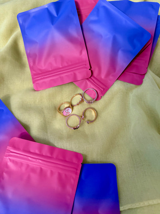 Sobres sorpresa anillos